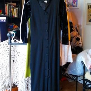 "The Craft" inspired Long, Button-up Dress